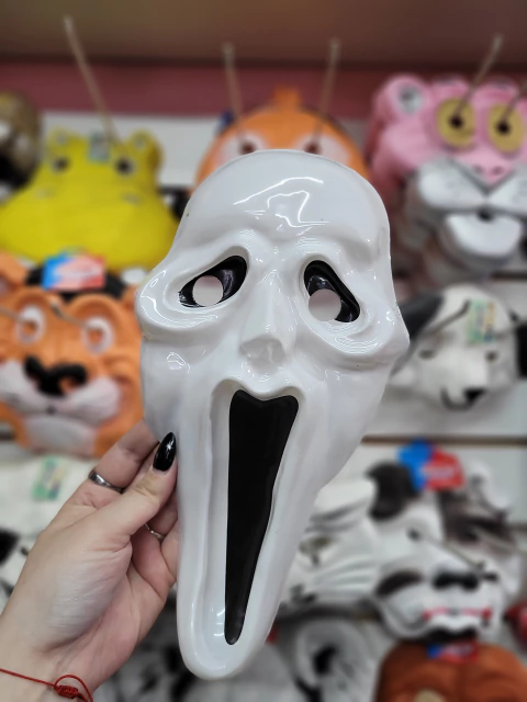 Careta plástica eco "scream" - comprar online