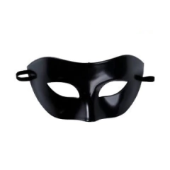 Antifáz fantasma de la opera negro