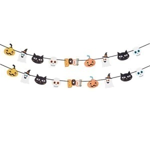 Guirnalda "BOO HALLOWEEN"