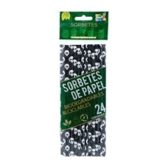 Sorbetes polipapel "CALAVERAS" x 24 unidades - comprar online
