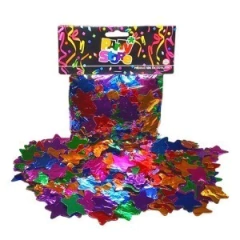 Confetti estrellas metalizadas x 50gr