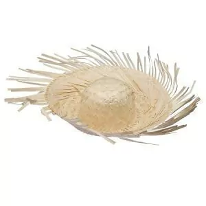 Gorro espantapájaro color natural