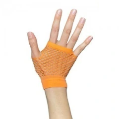 Guantes de red corto naranja fluo - comprar online