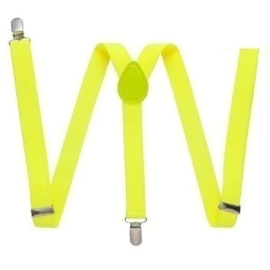 Tiradores neón fluo amarillo