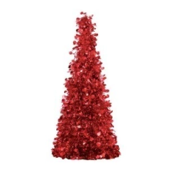 Arbolito rojo navideño 25 cm