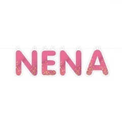 Guirnalda confetti "NENA" - comprar online