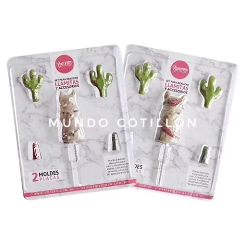 Molde Parpen Llamitas y Accesorios