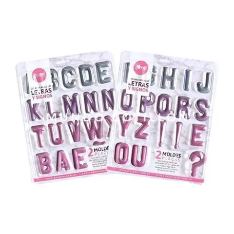 Molde Parpen Letras y Signos