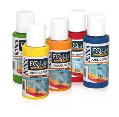Acrilicos Decorativos EqArte x50cc - Comunes