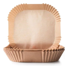 Moldes de papel para Air Fryer cuadrado x 50 unidades - comprar online