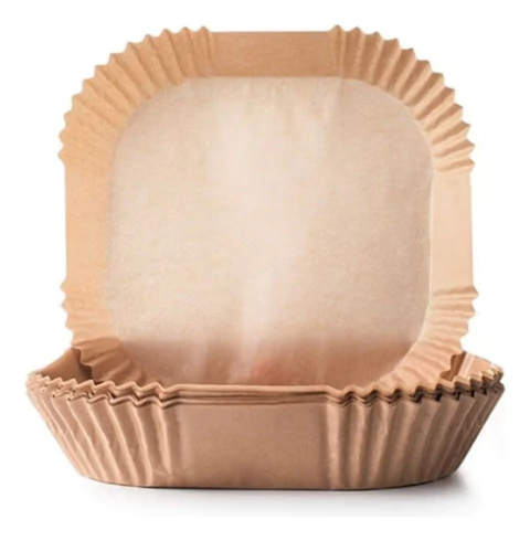 Moldes de papel para Air Fryer cuadrado x 50 unidades - comprar online