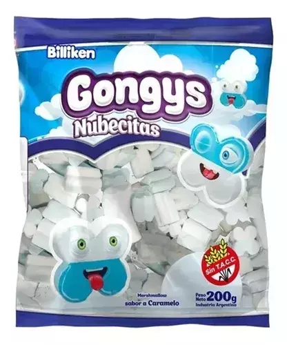 Malvaviscos Gongys Nubecitas x 200gr