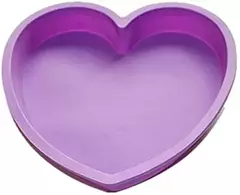 Molde silicona para torta corazón