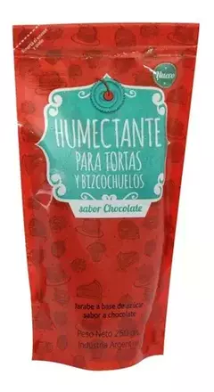 Almíbar humectante pastelar sabor chocolate x250gr