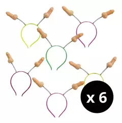 Vinchas sexy pene x 6 - comprar online