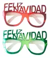 Lentes de papel "Feliz Navidad" x 4 unidades