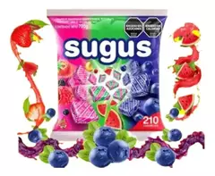 Caramelos sugus surtido especial x 700gr