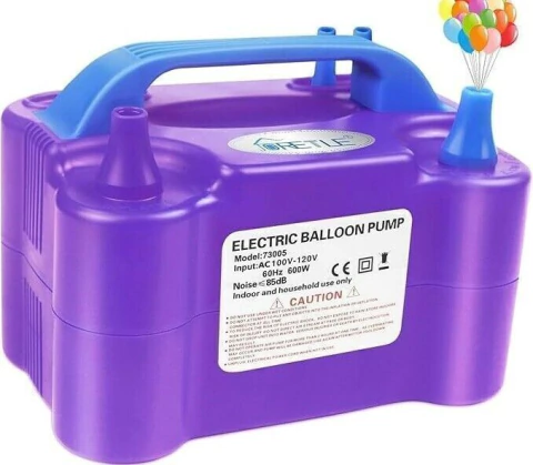 Inflador eléctrico super flow 600W 2 salidas - comprar online