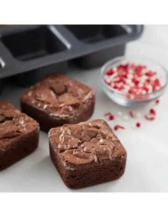 Placa teflón brownie cuadrados x 6 cavidades - comprar online