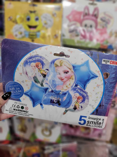 Set globos 5 pcs "Frozen"