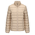 Campera Ultraliviana de Pluma Mujer Beige - comprar online