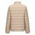 Campera Ultraliviana de Pluma Mujer Beige - Ligero