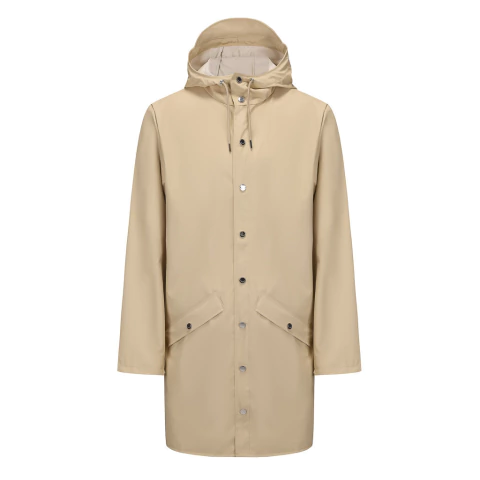 Impermeable Beige Largo - comprar online