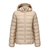 Campera Clásica de Pluma Mujer Beige - comprar online