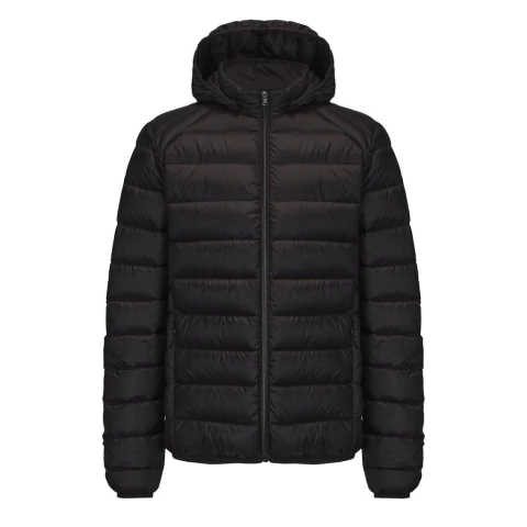 Campera Clásica de Pluma Hombre Negra - comprar online