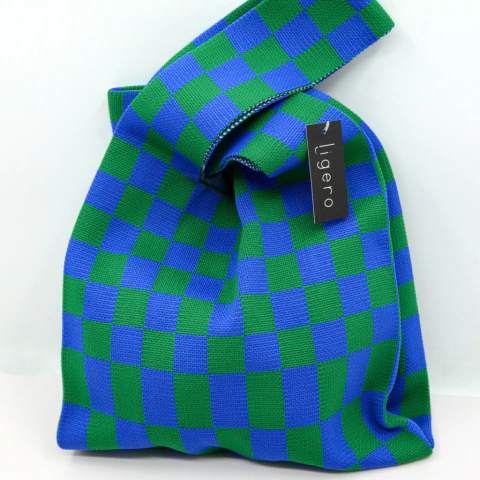 Bolsa Encanto Azul y Verde