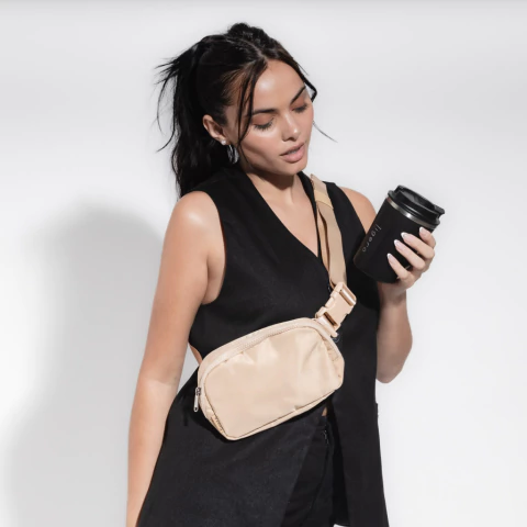 Riñonera Petit Beige - comprar online