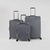 Set Deluxe de 3 Valijas Gris en internet
