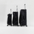 Set Deluxe de 3 Valijas Negro - comprar online