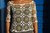 Blusa Cinza E Branca Crochê