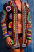 Cardigan Cybele Preto Crochet