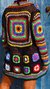 Cardigan Cybele Preto Crochê - comprar online
