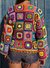 Cardigan Maria Rainbow Crochet on internet