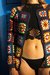 Cardigan Crochê Maria Azul na internet