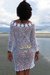 Vestido Aila Branco Crochê - comprar online
