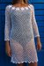 Vestido Aila Branco Crochê