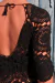 Black Filomena Dress Crochet - buy online