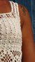 Vestido Irene Cru Curto 2 Crochê - comprar online
