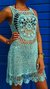 Water Green Dress Crochet