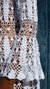 Vestido Kate Branco Manga Longa Crochê - comprar online