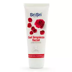 GEL DE LIMPIEZA FACIAL CON EXTRACTO DE ROSAS SRI SRI 100ML