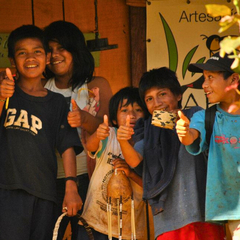 Imagen de Canasto Mbya Guaraní Cestería Ancestral