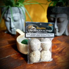 BOMBITA DEFUMACIÓN ACTIVADA SAGRADA MADRE PACK X 4 UNIDADES - comprar online