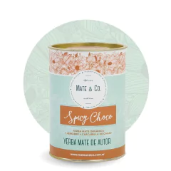 "SPICY CHOCO" BLEND DE YERBA MATE ORGÁNICA CON JENGIBRE Y CASCARILLA DE CACAO 240 GRS.