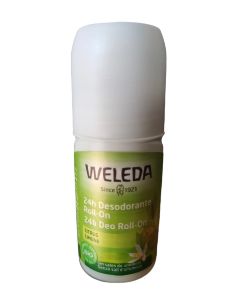 Desodorante Natural Roll-on Citrus Weleda 50ml