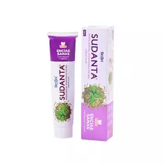 PASTA DENTAL AYURVÉDICA SUDANTA CON HINOJO Y MENTA 100G